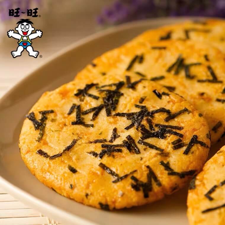 Cracker di Riso Want Want alle Alghe - 120g