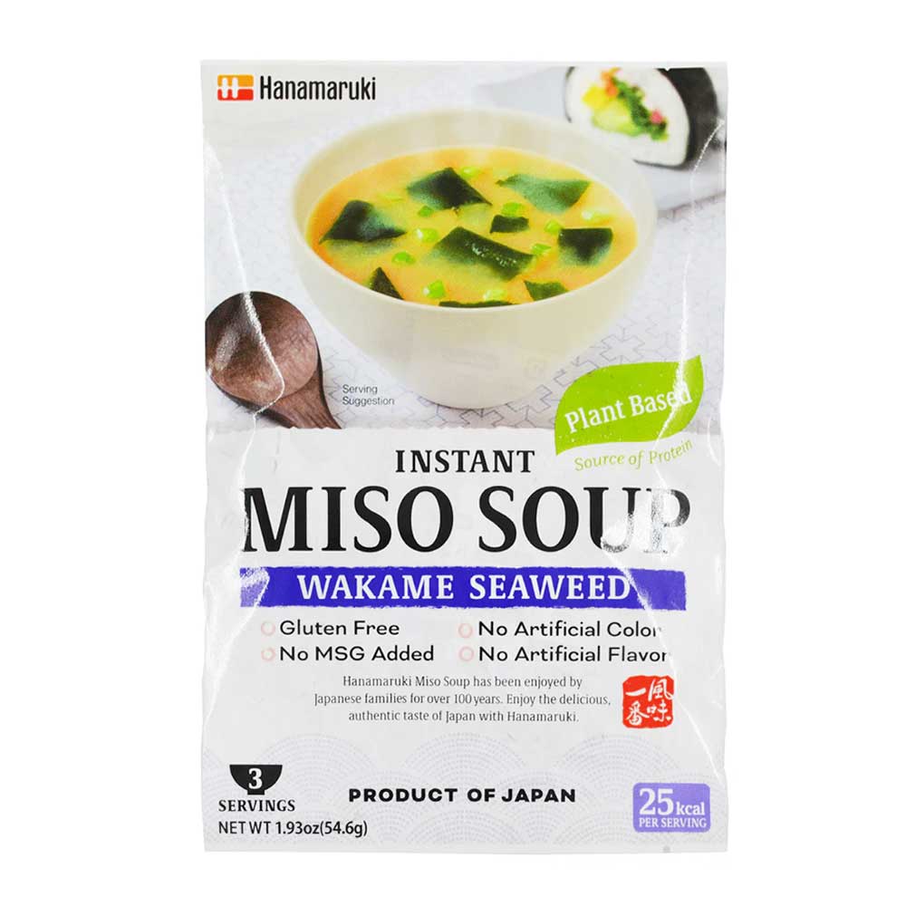Hanamaruki Miso Istantaneo con Wakame - 55g