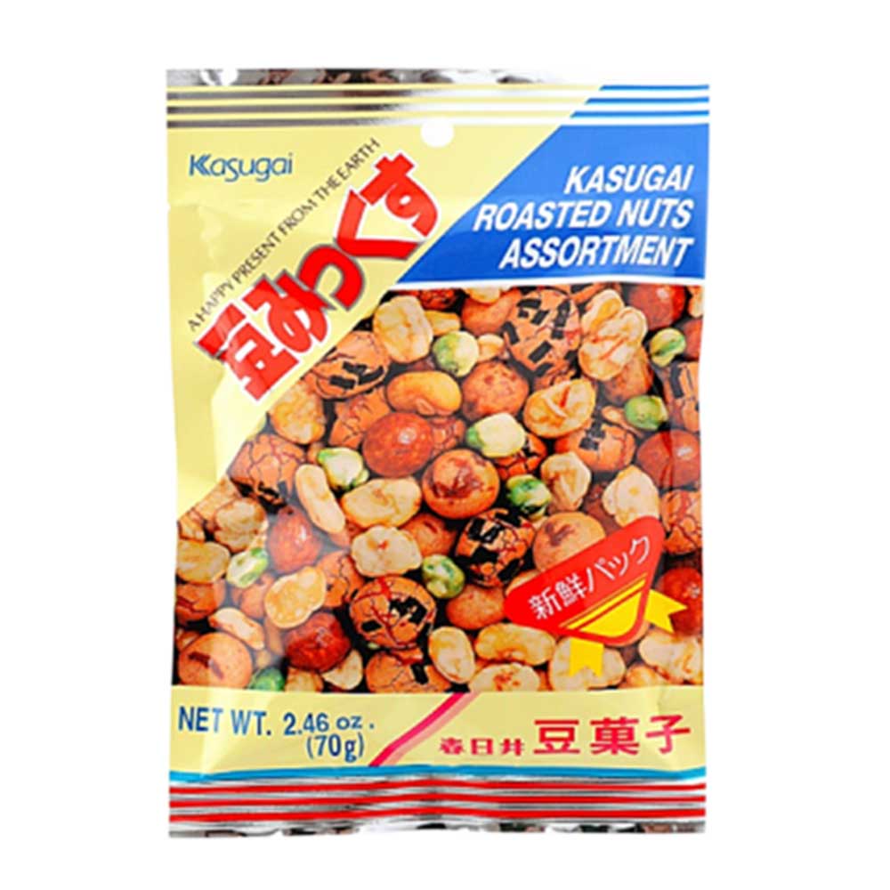 Kasugai Snack di noci Mame Mix - 60g