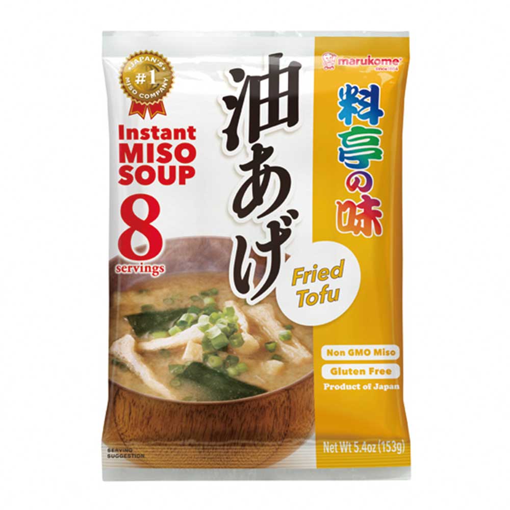 Marukome Miso Istantaneo con Tofu Aburaage - 150g