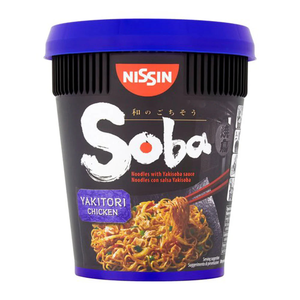 Nissin Soba Cup al Pollo Yakitori - 90g