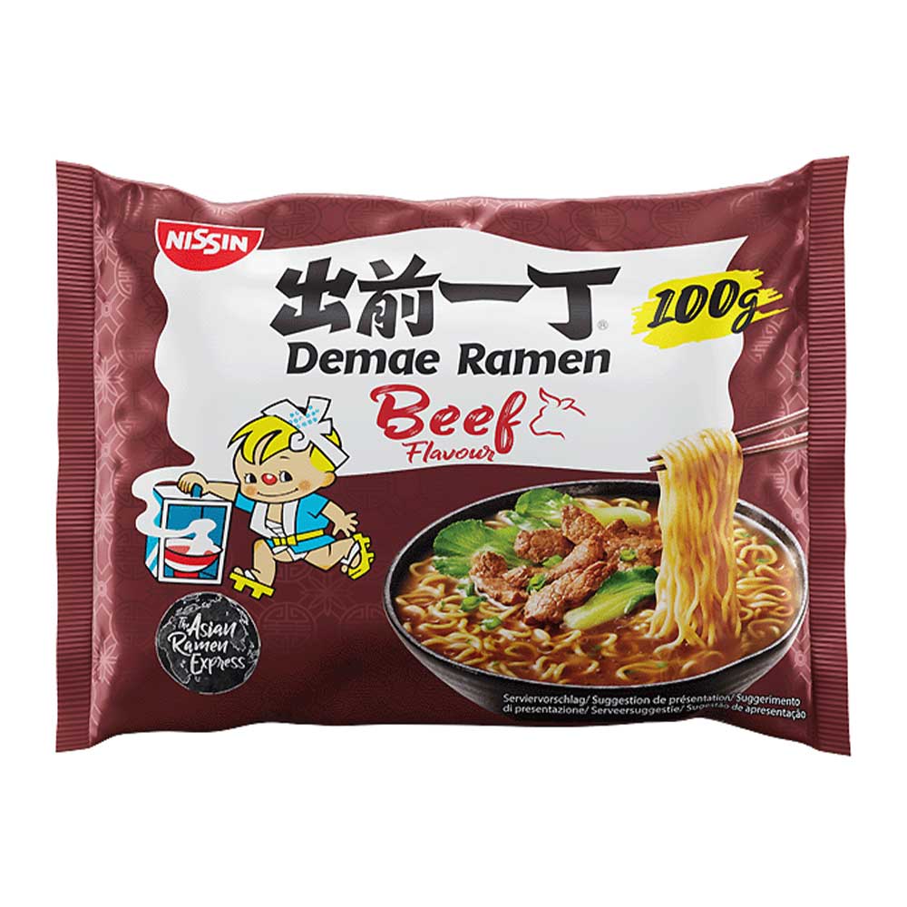 Nissin Noodles Istantaneo al Manzo - 100g