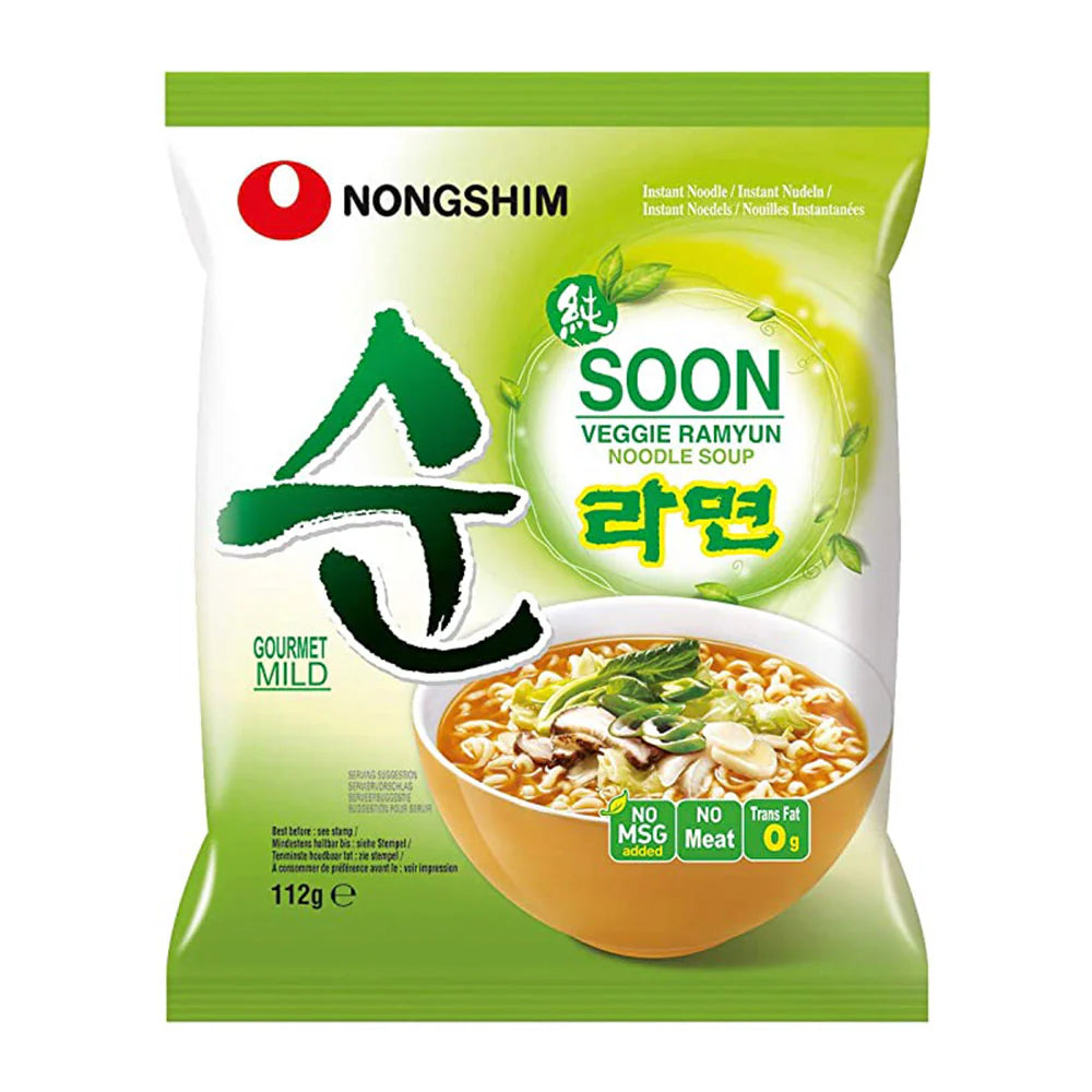 Nongshim Veggie Ramen Istantaneo Vegano - 120g
