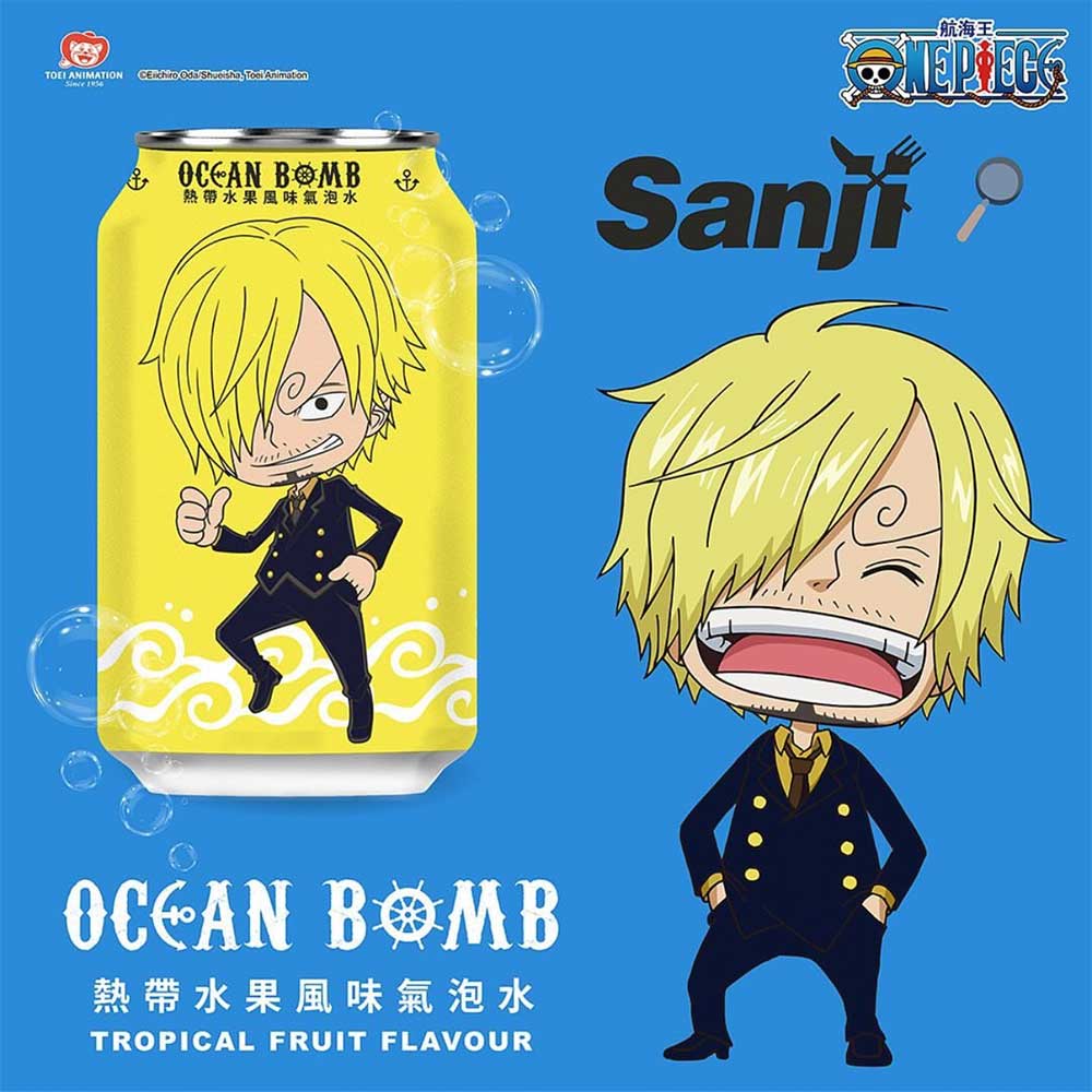 Ocean Bomb One Piece Sanji Gusto Frutta Tropicale
