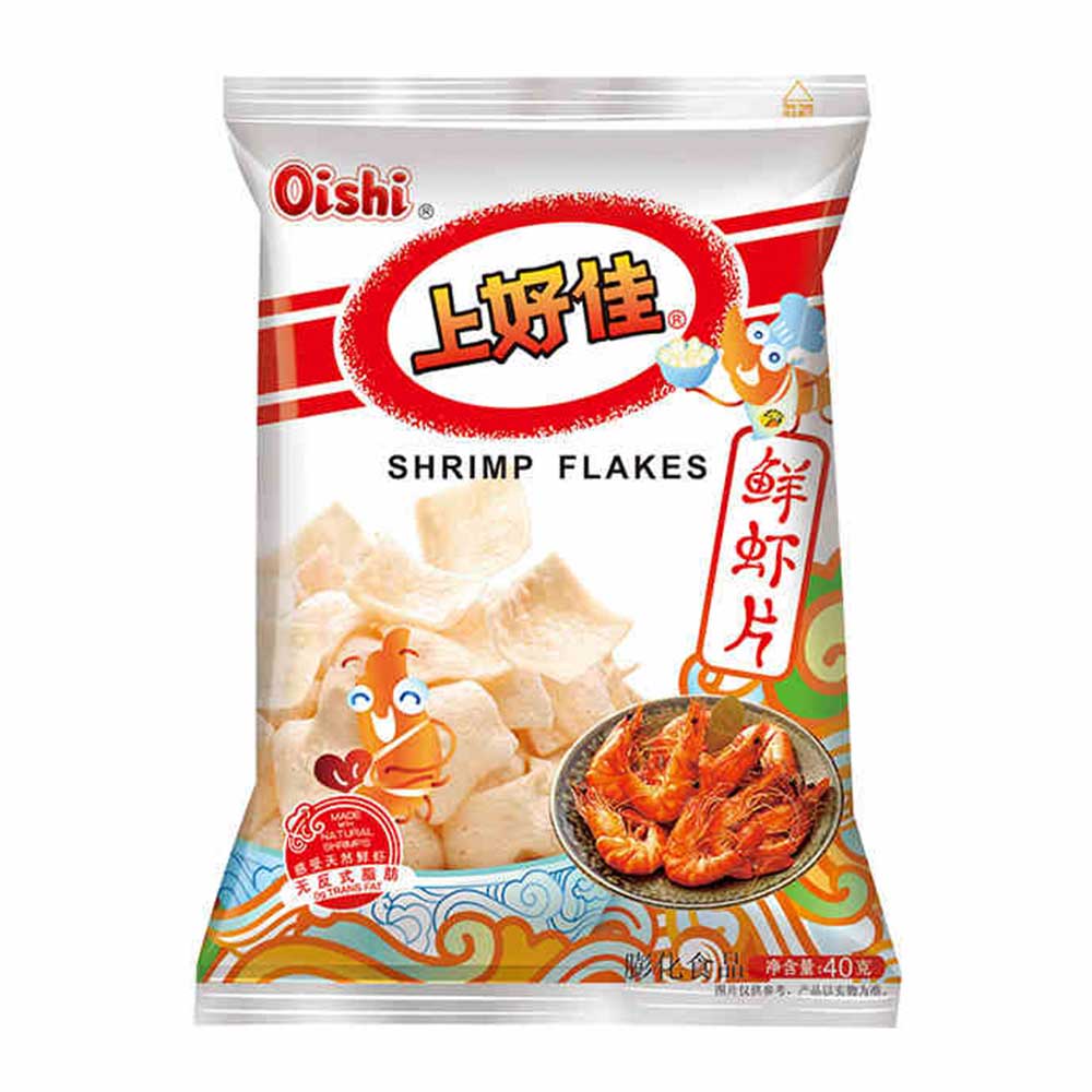 Oishi Patatine Shrimp Flakes - 40g