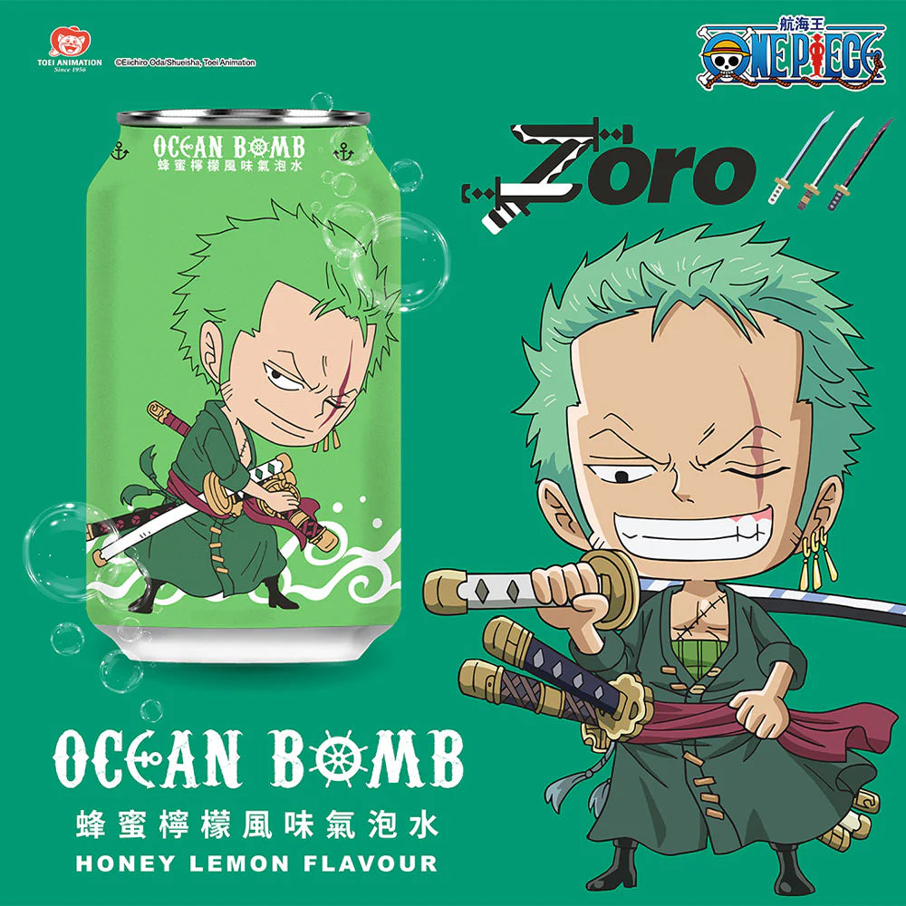 Ocean Bomb One Piece Zoro Gusto Miele Limone