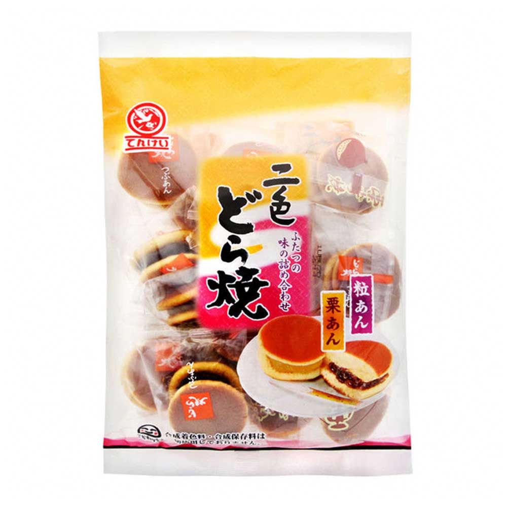 Tenkei Dorayaki 2 gusti Azuki e Castagne - 230g