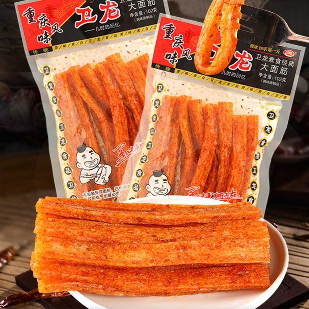 Latiao Snack Piccante a Base di Frumento - 102g